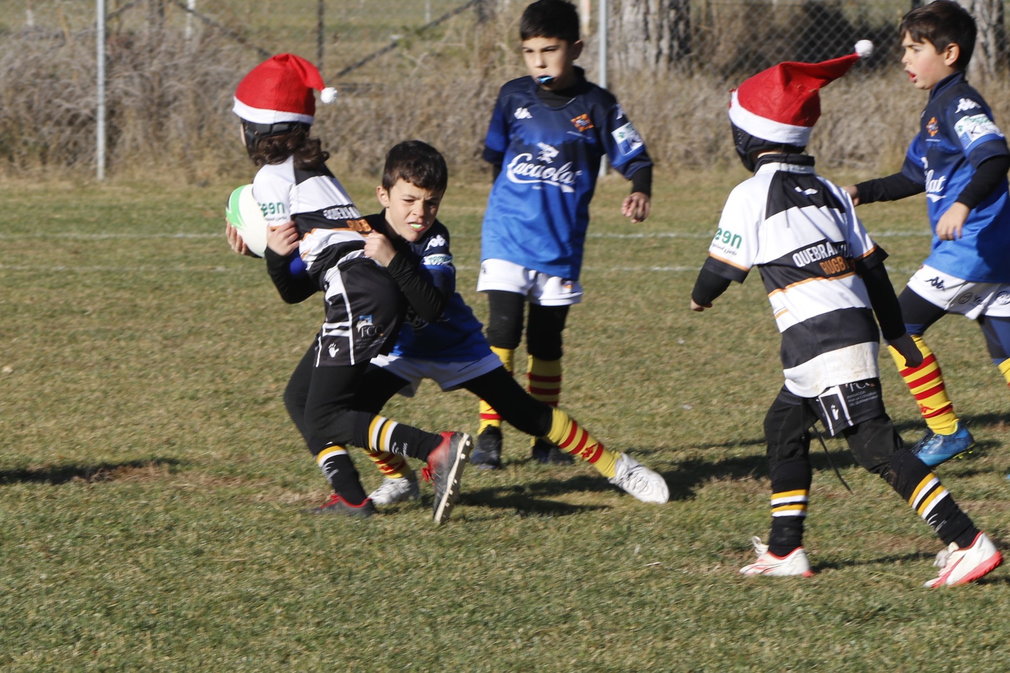 Crónica de la 1ª jornada de escuelas de rugby 23/24 en Monzón